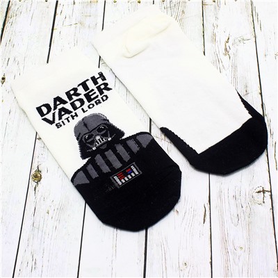 Короткие носки р.37-44 "Star Wars" Дарт Вэйдер