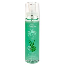 Гель мист для лица с экстрактом алоэ вера Aloe Soothing Gel Mist Grace Day, Корея, 120 мл Акция