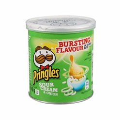 Картофельные чипсы со сметаной и луком Pringles 40 г