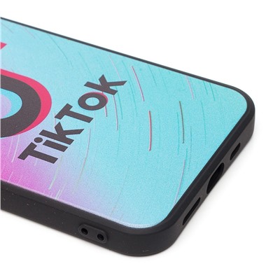 Чехол-накладка - SC220 для "Apple iPhone 12/iPhone 12 Pro" (001) (pink/turquoise)