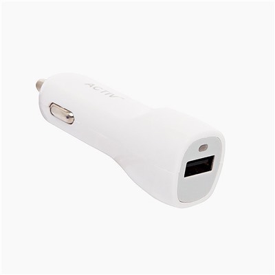 Адаптер Автомобильный Activ CAU1-2A-01 1USB/5V/2A (повр. уп.) (white)