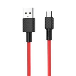 Кабель USB - micro USB Hoco X29 Superior  100см 2A  (red)