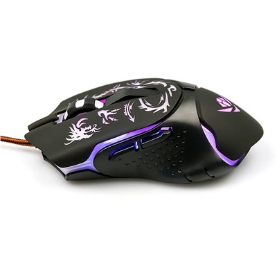 Мышь оптическая Nakatomi Gaming mouse MOG-25U (black) игровая