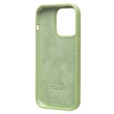 Чехол-накладка [ORG] Soft Touch для "Apple iPhone 14 Pro" (light green) (212201)