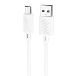 Кабель USB - Type-C Hoco X88 (повр.уп.)  100см 3A  (white)