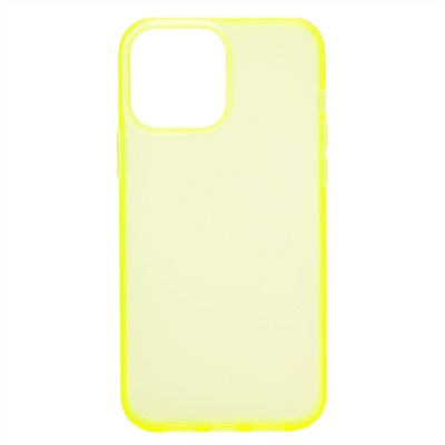 Чехол-накладка - PC079 для "Apple iPhone 13 Pro Max" (yellow)