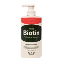 CKD Шампунь с аминокислотами и биотином - Amino Biotin all-powerful shampoo, 750мл