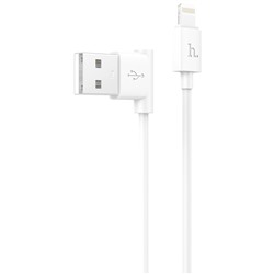 Кабель USB - Apple lightning Hoco UPL11 (повр. уп)  120см 2,4A  (white)