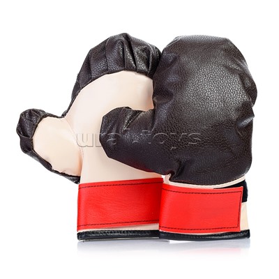 Детский боксерский набор, груша 40*18см, игровые перчатки, цвета в ассортименте