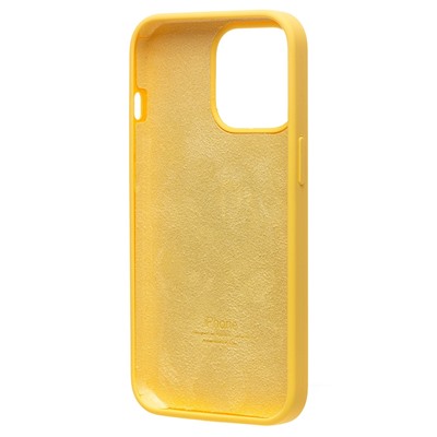 Чехол-накладка [ORG] Soft Touch для "Apple iPhone 14 Pro" (yellow) (212208)