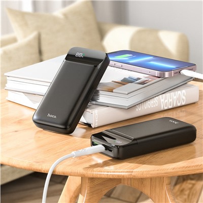 Внешний аккумулятор Hoco J89 PD QC 10000mAh Type-C/USB/Type-C (black)