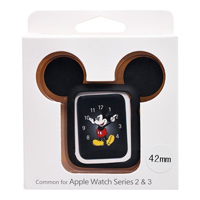 Чехол для часов - TPU Case для "Apple Watch 42 mm" (002) (black)