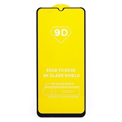 Защитное стекло Full Glue - 2,5D для "Xiaomi Poco C65" (тех.уп.) (20) (black) (225760)