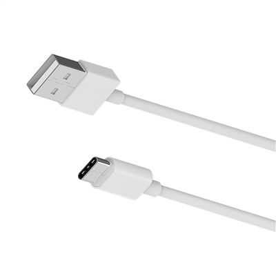 Кабель USB - Type-C Borofone BX22  100см 3A  (white)