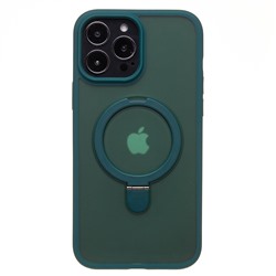 Чехол-накладка - SM088 SafeMag  для "Apple iPhone 14 Pro Max" (dark green)