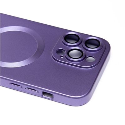 Чехол-накладка - SM020 Matte SafeMag для "Apple iPhone 14 Pro Max" (purple)