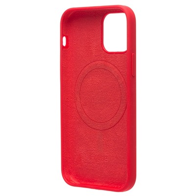 Чехол-накладка - SM003 SafeMag Soft Touch с анимацией для "Apple iPhone 13" (red)