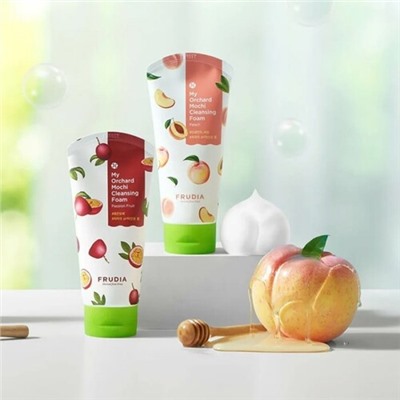 Frudia Пенка-моти очищающая с персиком - My orchard mochi cleansing foam, 120мл