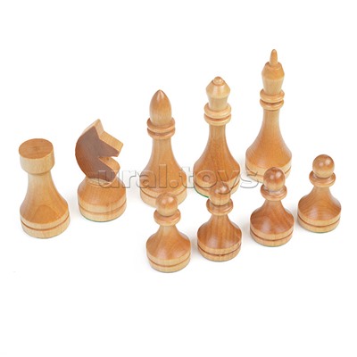 Набор 2 в 1 Шахматы гроссмейстерские + шашки деревянные с доской (415*215)