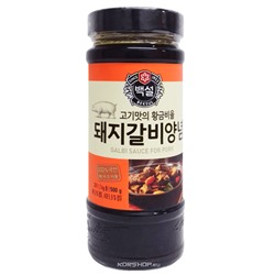 Корейский соус-маринад для свиных ребрышек Кальби Beksul, Корея 500 г, Акция