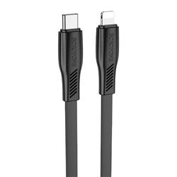 Кабель Type-C - Apple lightning Borofone BX85 PD 20W 100см   (black)