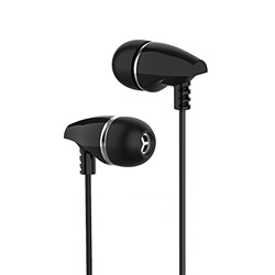 Проводные наушники с микрофоном внутриканальные Borofone BM25 Sound edge (повр.уп.) Jack 3,5  (black)