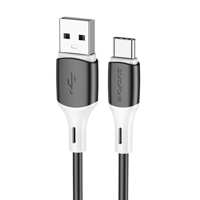 Кабель USB - Type-C Borofone BX79 (повр. уп.)  100см 3A  (black)