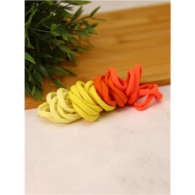 Набор резинок для волос "Rainbow", yellow