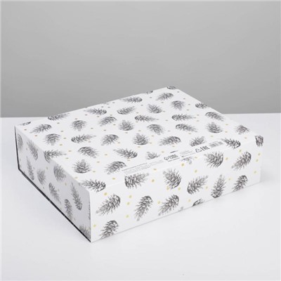 Коробка складная двухсторонняя «Winter», 31 × 24,5 × 9 см