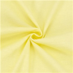 Ткань на отрез фланель 75 см цвет желтый
