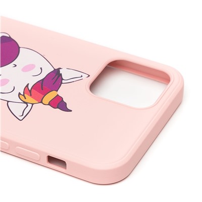 Чехол-накладка - SC220 для "Apple iPhone 12/iPhone 12 Pro" (005) (pink)