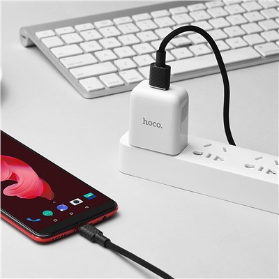 Кабель USB - Type-C Hoco X29 Superior  100см 2A  (black)