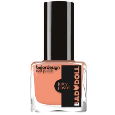 Belor Design One minute gel  Лак для ногтей BAD DOLL 308