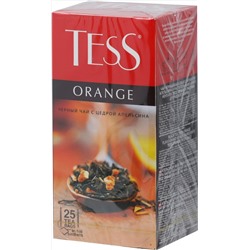 TESS. Classic Collection. ORANGE (черный) карт.пачка, 25 пак.