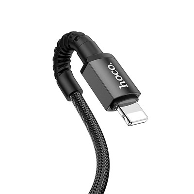 Кабель USB - Apple lightning Hoco X71 Especial  100см 2,4A  (black)