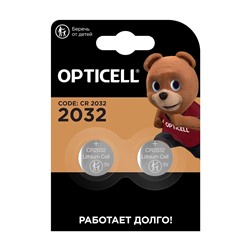 Элемент литиевый OPTICELL CR2032 (2-BL) (20/200)