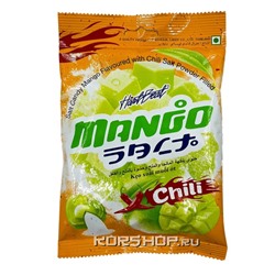 Конфеты карамельные солёные с начинкой из манго и перца Hartbeat Salt Mango Chili Candy, Таиланд, 120 г Акция