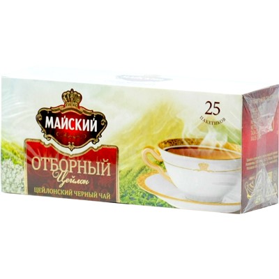 Майский. Отборный карт.пачка, 25 пак.