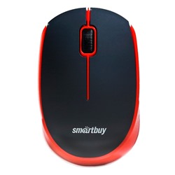 Мышь оптическая беспроводная Smart Buy SBM-368AG-KR (black/red)