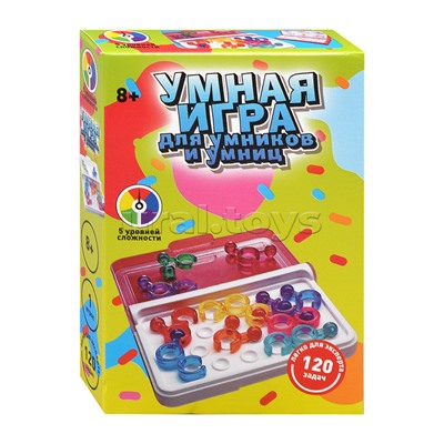 Настольная игра головоломка "Умная игра" в коробке