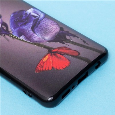 Чехол-накладка - SC185 для "Samsung SM-A217 Galaxy A21s" (006) (black/blue)