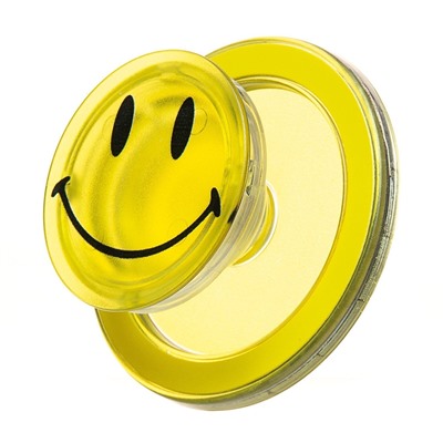 Держатель для телефона Popsockets PS64 Smile SafeMag (yellow) (229303)