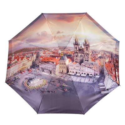 Зонт облегченный, 350гр, автомат, 102см, FABRETTI L-20197-3