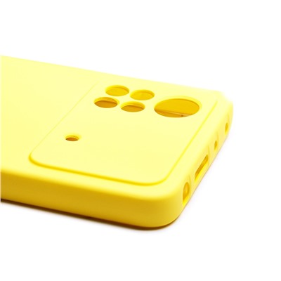 Чехол-накладка Activ Full Original Design для "Xiaomi Poco X4 Pro 5G" (yellow) (209861)