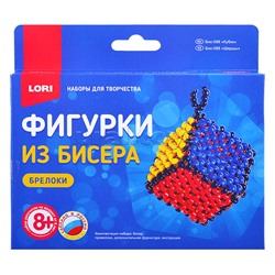 Фигурки из бисера "Кубик"