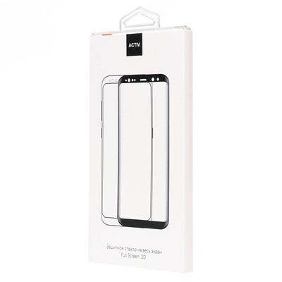 Защитное стекло Full Screen Activ Clean Line 3D для "Xiaomi 12/12S" (black)