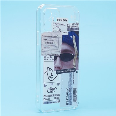 Чехол-накладка - SC273 для "Apple iPhone 12" (002) (прозрачный)