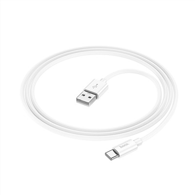 Кабель USB - Type-C Hoco X87 Magic  100см 3A  (white)