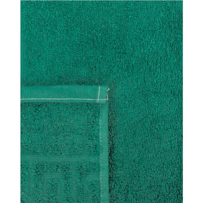 Полотенце махровое Туркменистан 50/90 см цвет темный изумруд