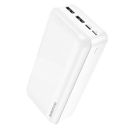 Внешний аккумулятор Borofone BJ27B 30000mAh Micro/Type-C/USB*2 (white)